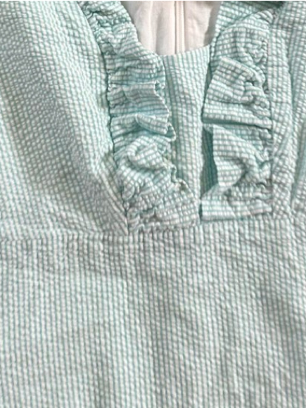 Lilly Pulitzer Adeline Ruffle Neck Shift Dress size 2-like new. - Picture 7 of 9